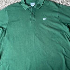 Men Lacoste shirt,size FR9,US4XL,color green.